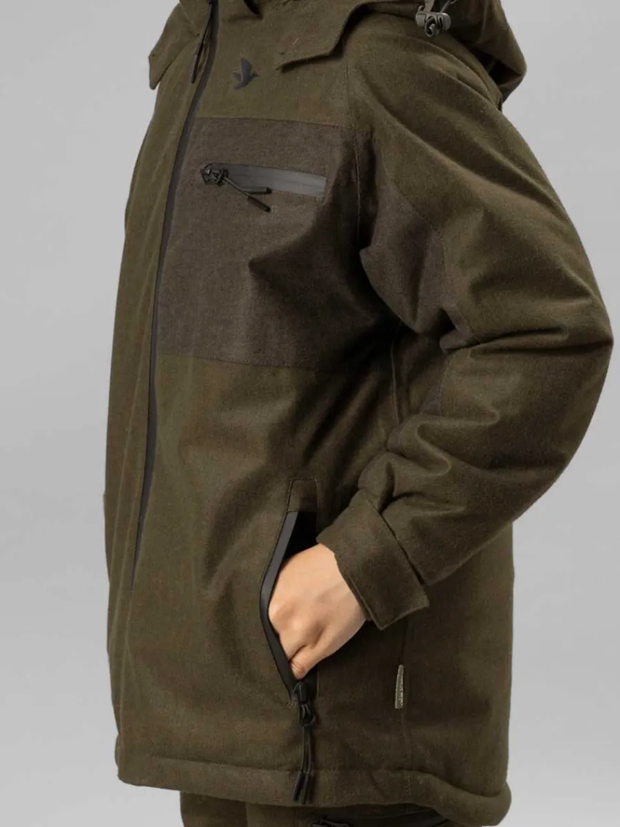 off_seeland_avail_junior_8.webp Seeland 50% OFF Avail Junior Jacket - Kids - Pine Green Melange