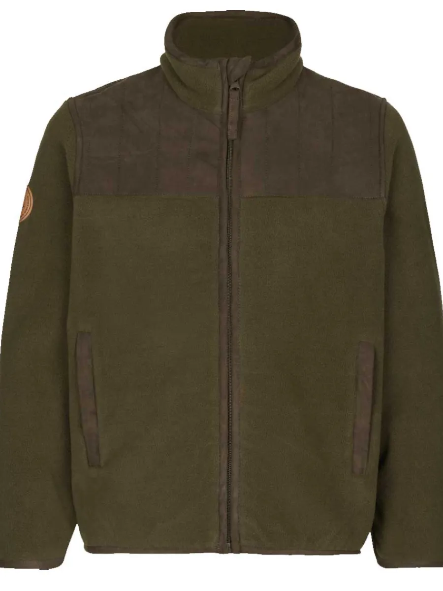 Seeland 50% OFF Bolt Junior Fleece Jacket - Kids - Pine Green Melange