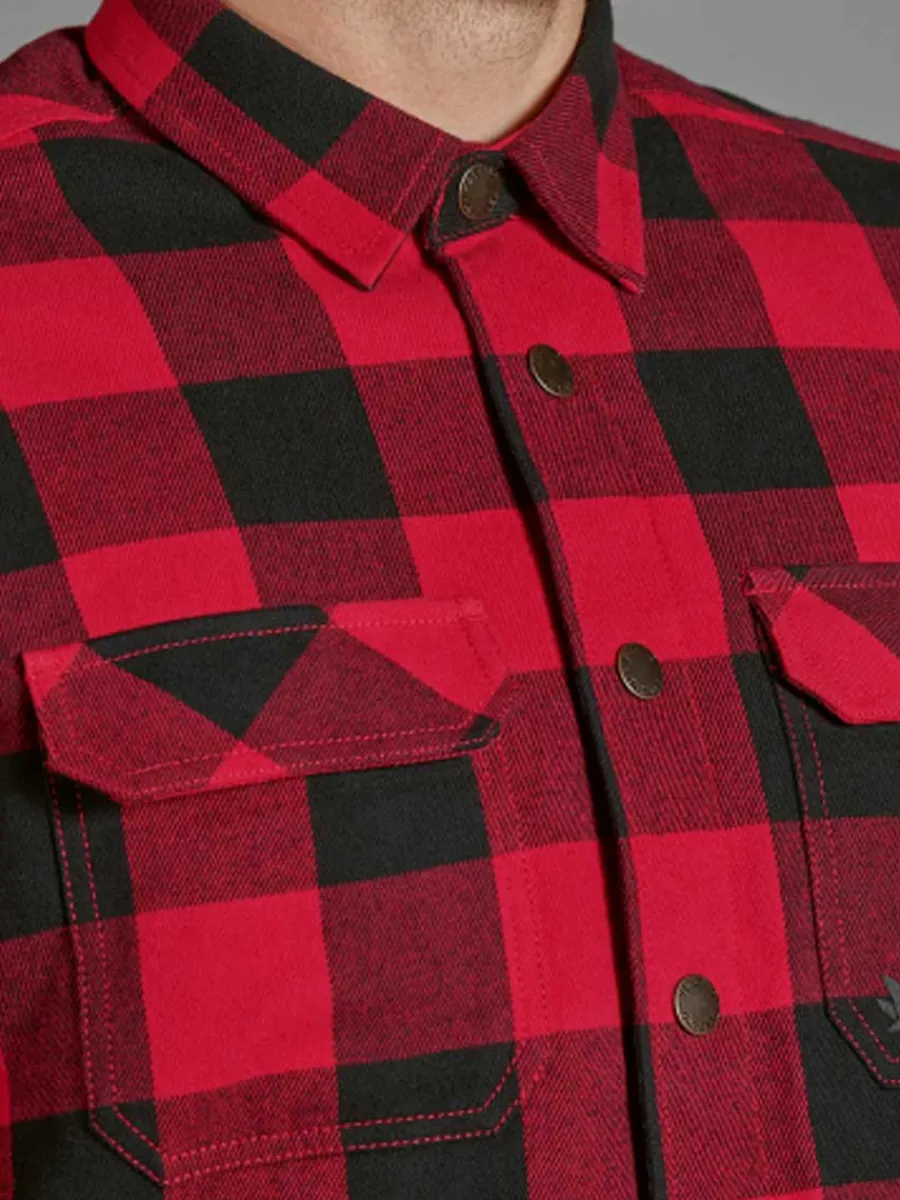 off_seeland_canada_shirt_2.webp Seeland 40% OFF Canada Shirt - Mens - Red Check - Size: Medium