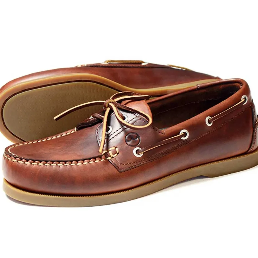 Women Orca Bay Ladies Creek Leather Deck Shoes -