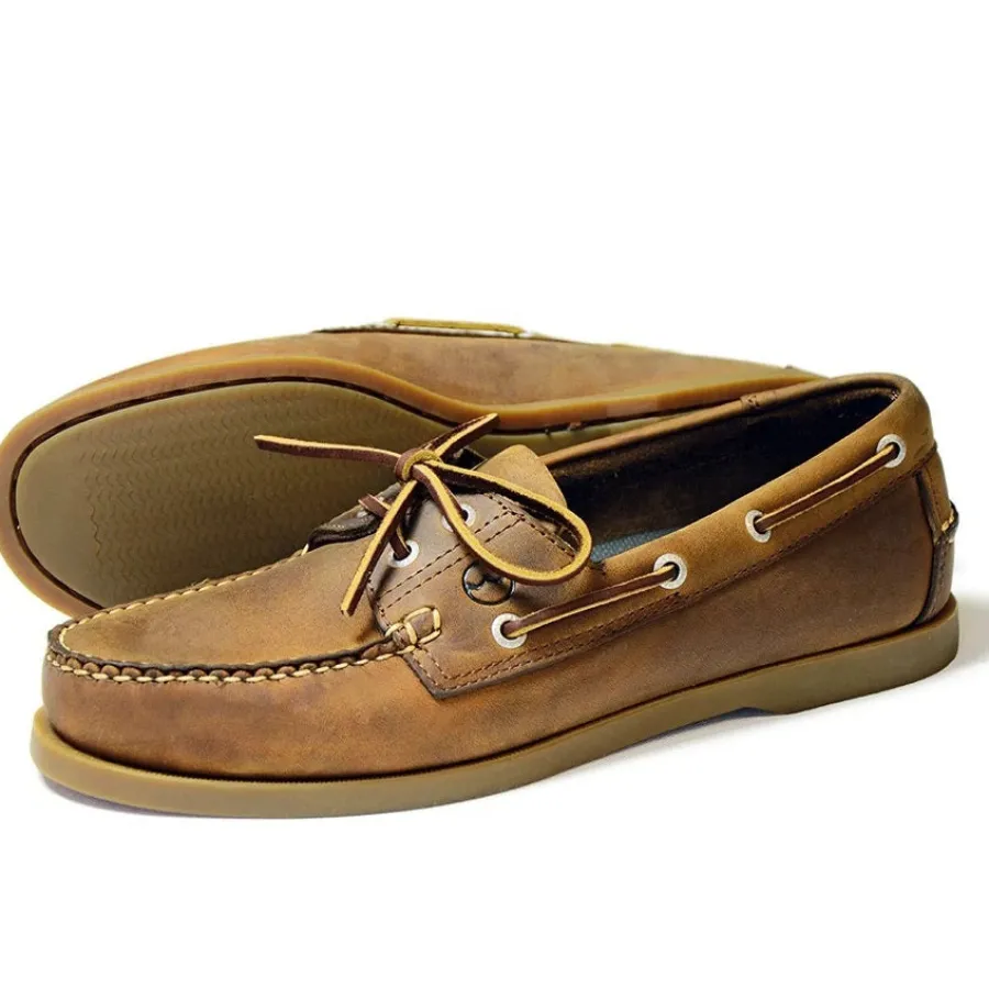 Women Orca Bay Ladies Creek Leather Deck Shoes -