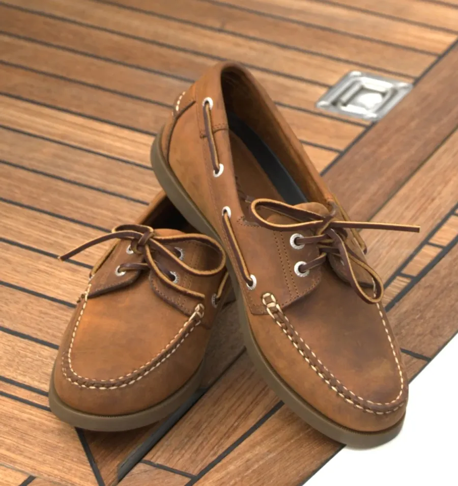 Women Orca Bay Ladies Creek Leather Deck Shoes -
