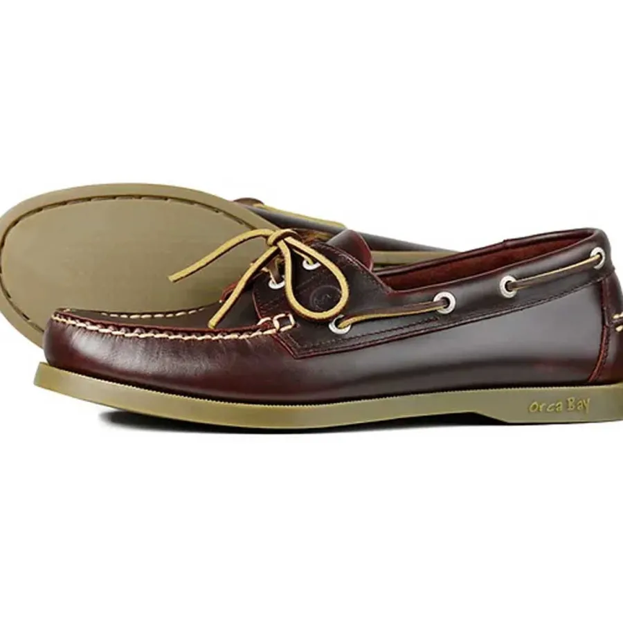 Orca Bay Mens Creek Leather Deck Shoes -