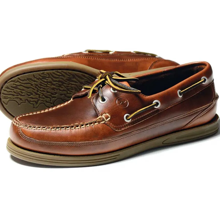 Orca Bay Mens Fowey Leather Deck Shoes -