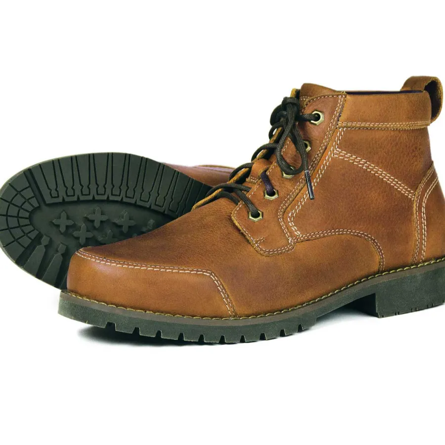 Orca Bay Woodstock Leather Boots - Mens - Havana