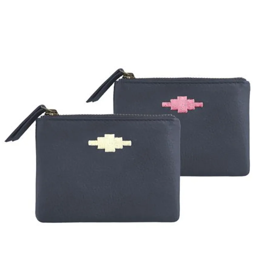 Women Pampeano - Cambio Pouch Purse - Navy Leather