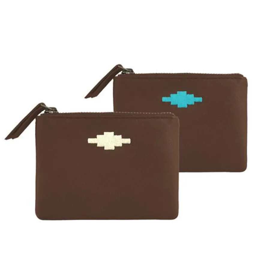 Women Pampeano - Cambio Pouch Purse - Brown Leather