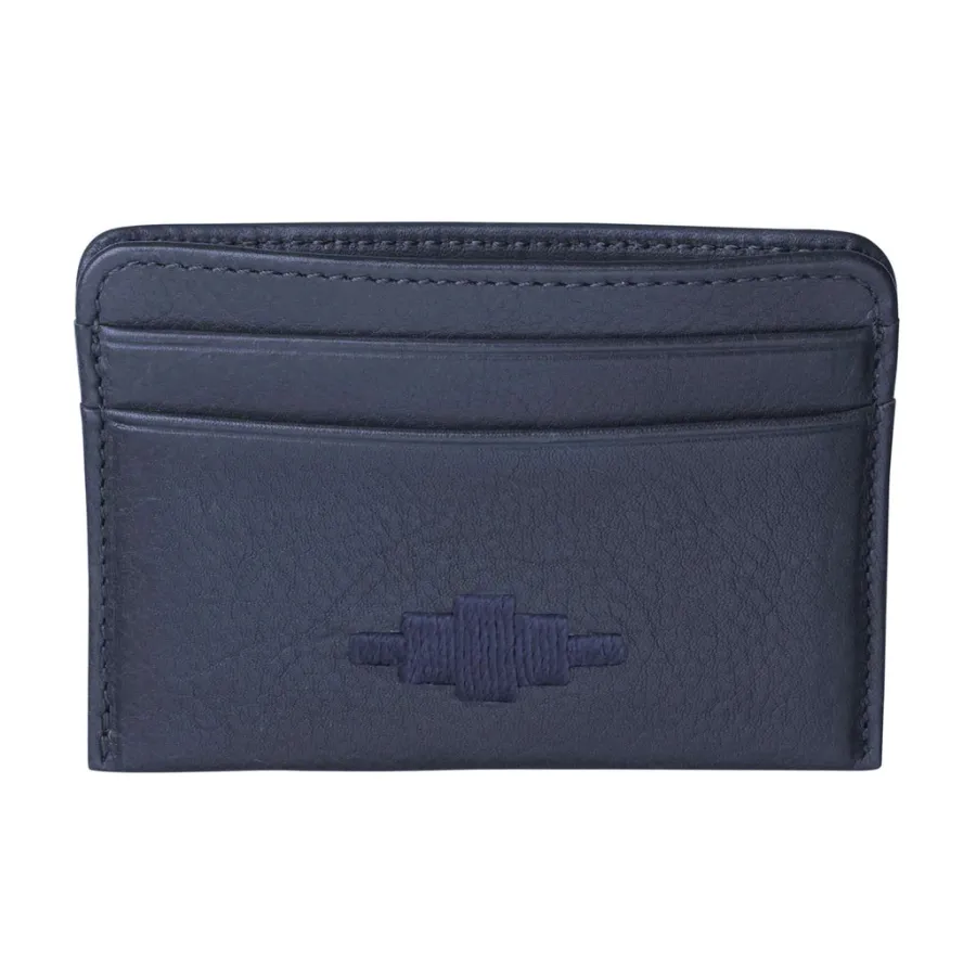 pampeano__rombo_card_slip_2-2.webp Women Pampeano - Rombo Card Slip - Navy Leather