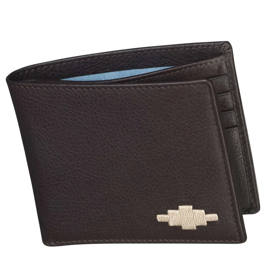 Pampeano Dinero Card Wallet - Brown Leather