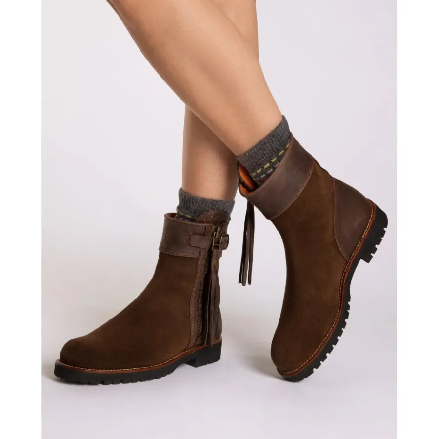 penelope_chilvers_incleme_2.webp Penelope Chilvers Inclement Cropped Tassel Boots - Womens Waterproof S