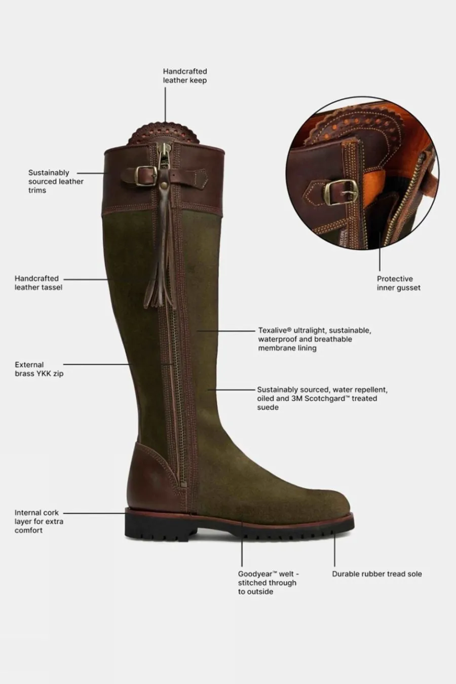 penelope_chilvers_incleme_7.webp Penelope Chilvers Inclement Tassel Boots - Womens Waterproof Suede - S