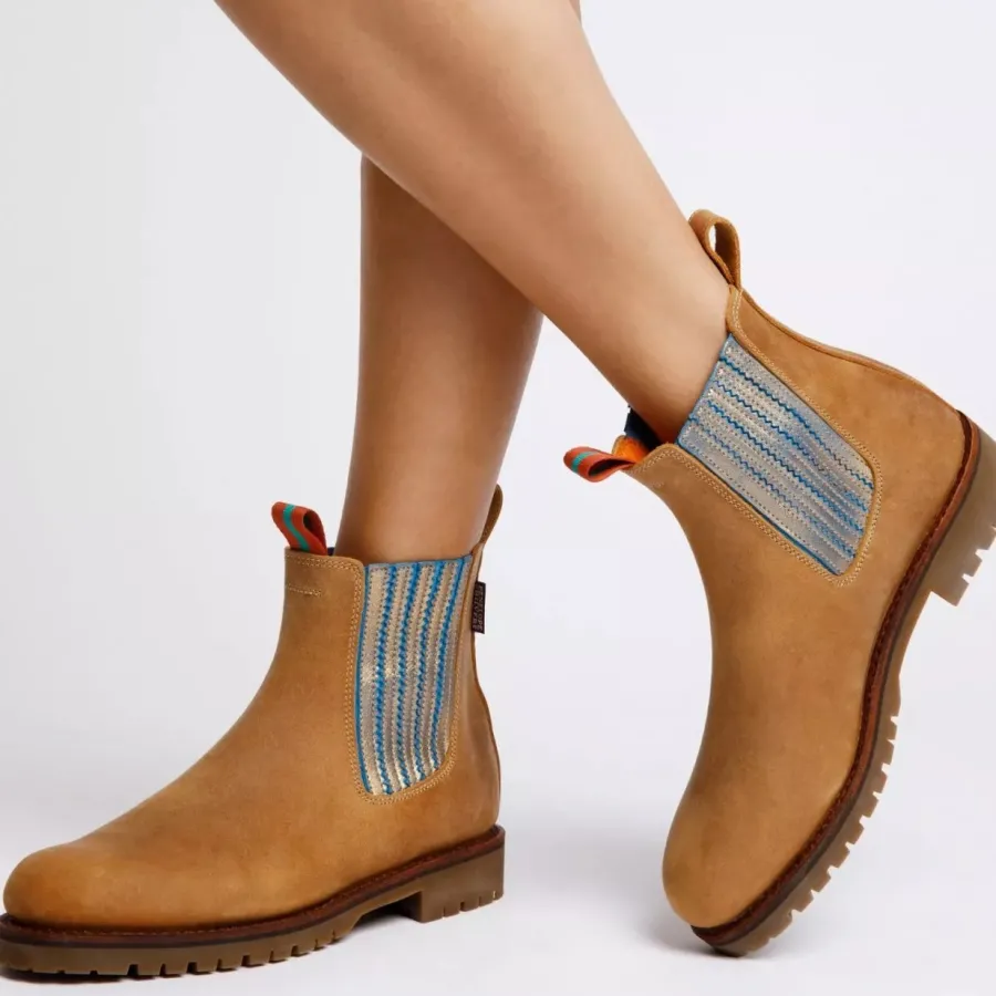 penelope_chilvers_oscar_c_2.webp Penelope Chilvers Oscar Chelsea Boots - Leather - Biscuit/Sky