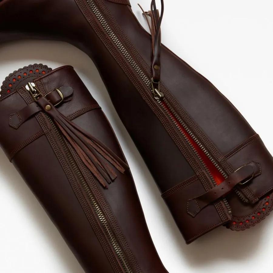penelope_chilvers_standar_2.webp Penelope Chilvers Standard Tassel Boots - Leather - Conker