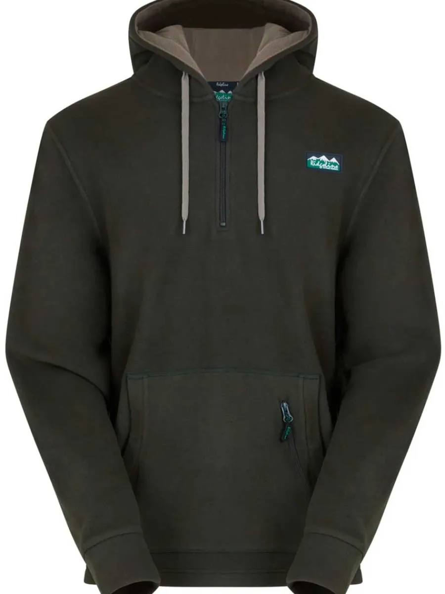 Ridgeline Ballistic Fleece Hoodie - Mens - Deep Forest