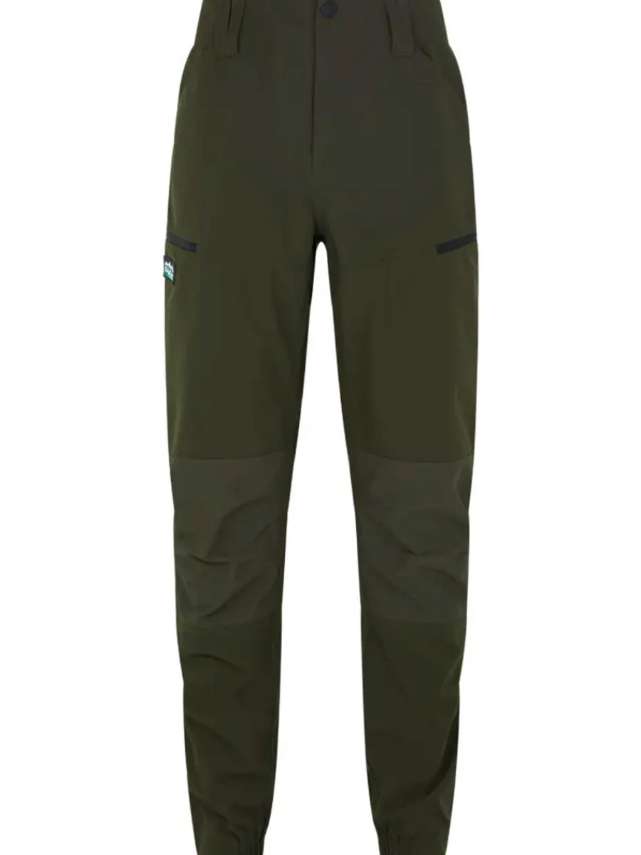 Ridgeline Mens Cambrian Waterproof Trousers - Deep Forest