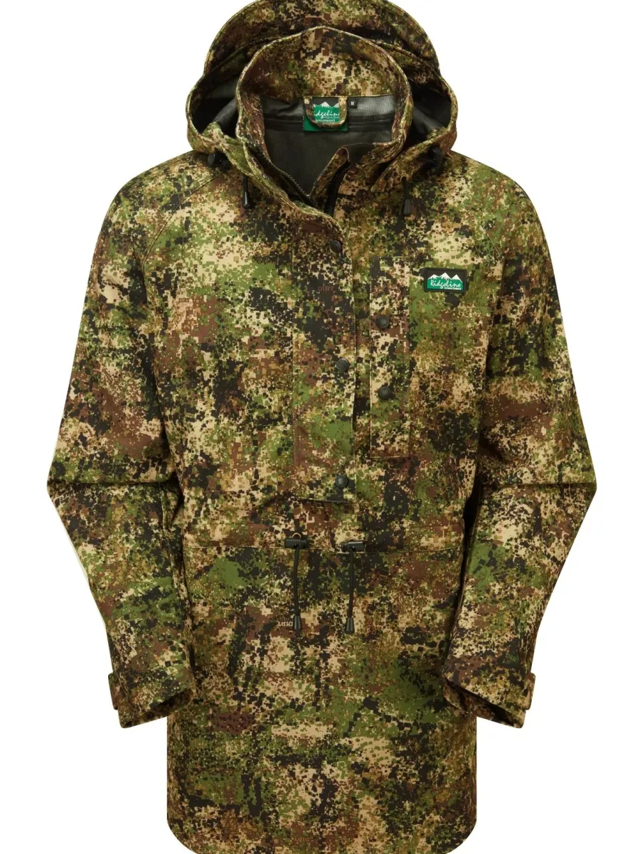 Ridgeline Mens Monsoon Classic Smock - Dirt Camo