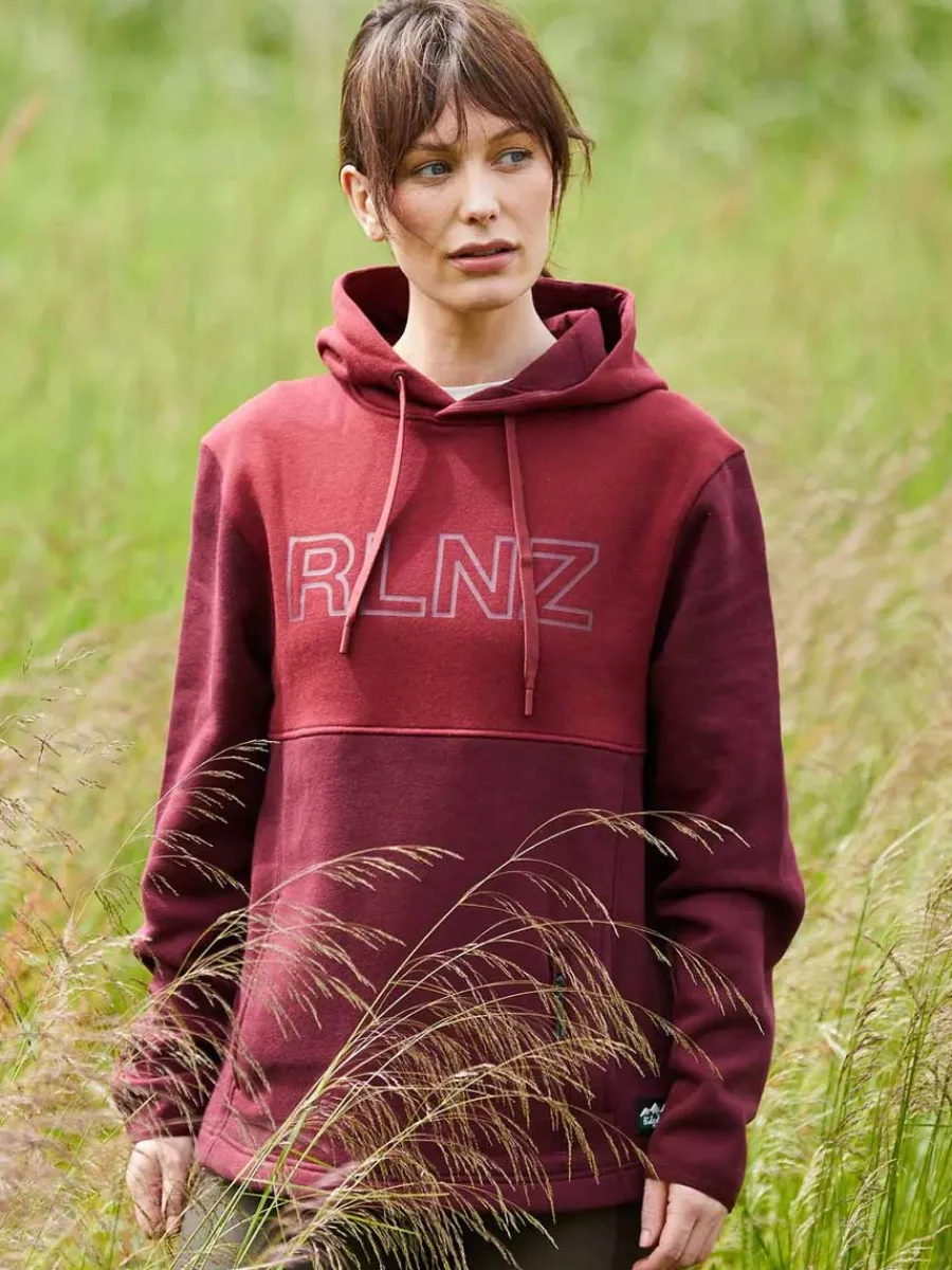 ridgeline_south_island_ho_1-3.webp Women Ridgeline South Island Hoodie - Women's - Winter Berry