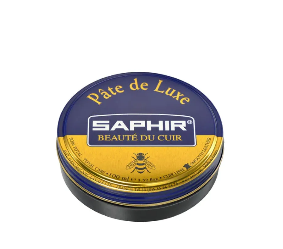 Women Saphir Beaute du Cuir - Pâte de Luxe - Wax Polish - Black