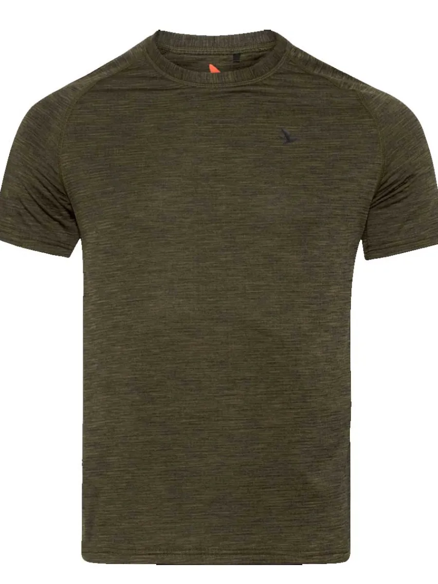 Seeland Active Short Sleeve T-shirt - Mens - Pine Green
