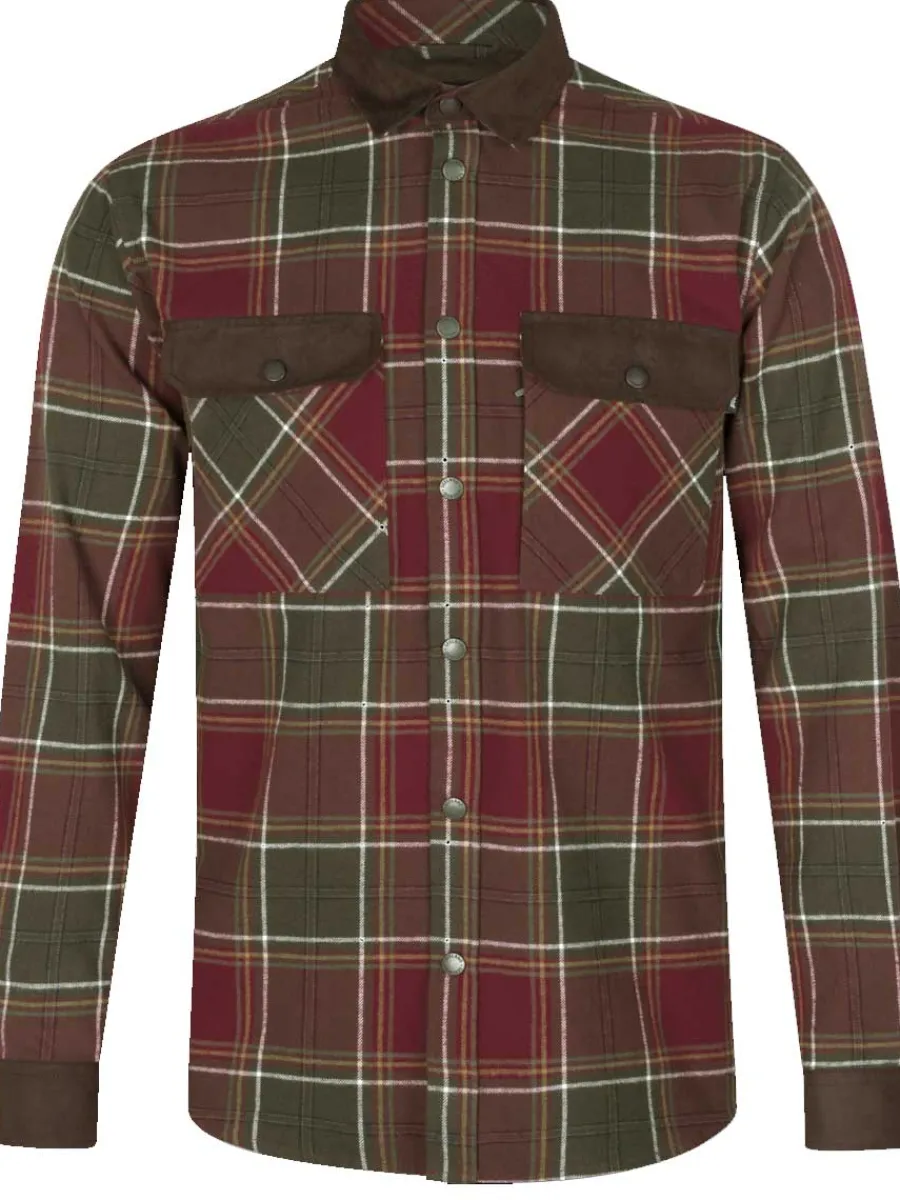 Seeland Banff Shirt - Mens - Red Check