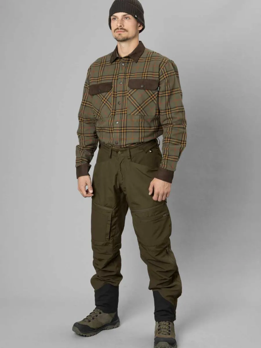 seeland_banff_shirt__mens_2.webp Seeland Banff Shirt - Mens - Grape Leaf/Terracotta Check