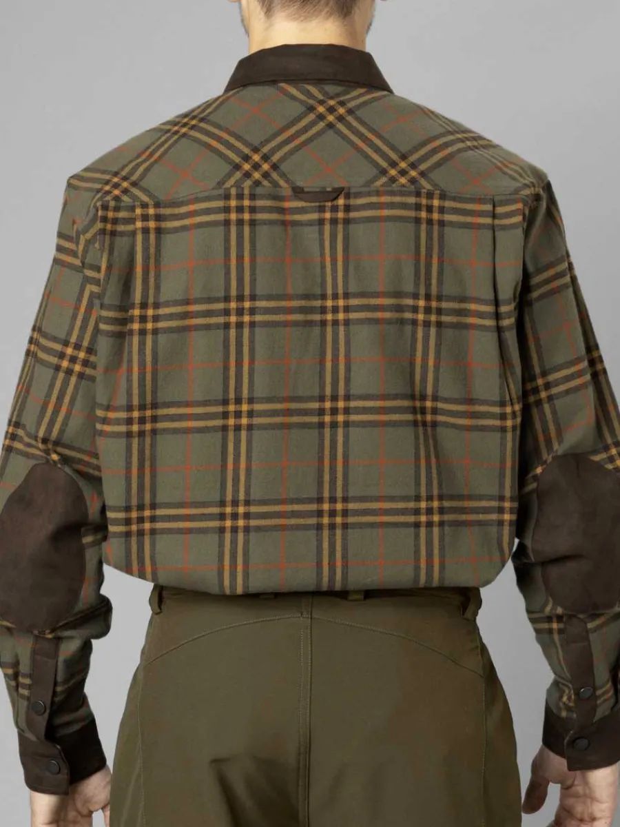 seeland_banff_shirt__mens_6.webp Seeland Banff Shirt - Mens - Grape Leaf/Terracotta Check