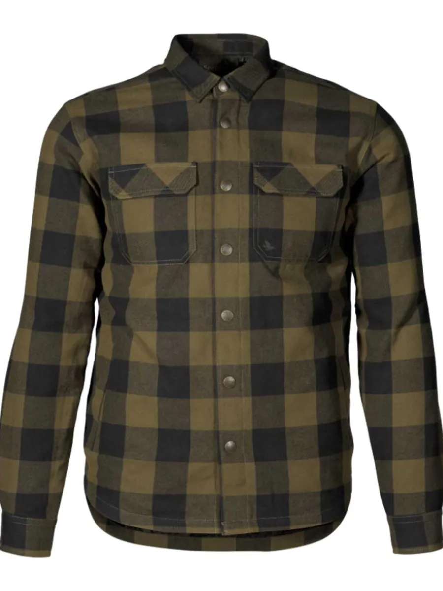 Seeland Canada Shirt - Mens - Green Check