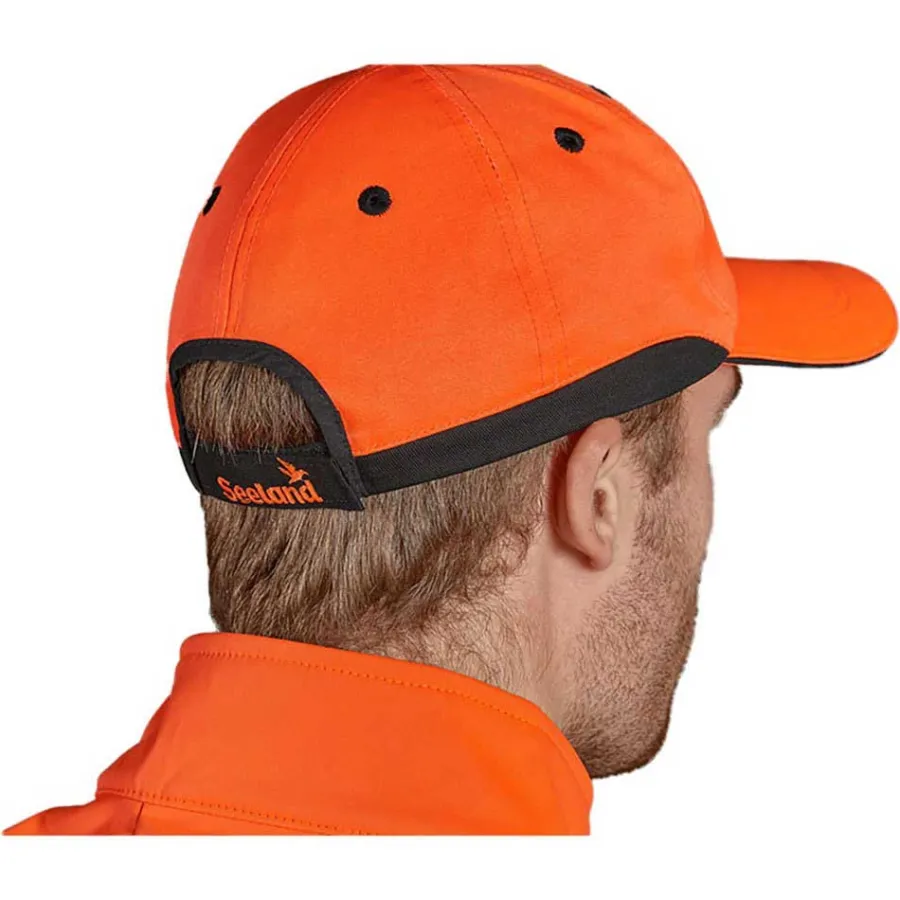 seeland_cap__hivis_orange_3.webp Seeland Cap - Hi-Vis Orange