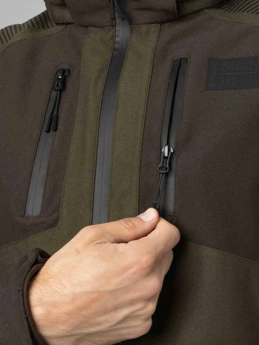 seeland_chaser_waterproof_11.webp Seeland Chaser Waterproof Jacket - Mens - Pine Green