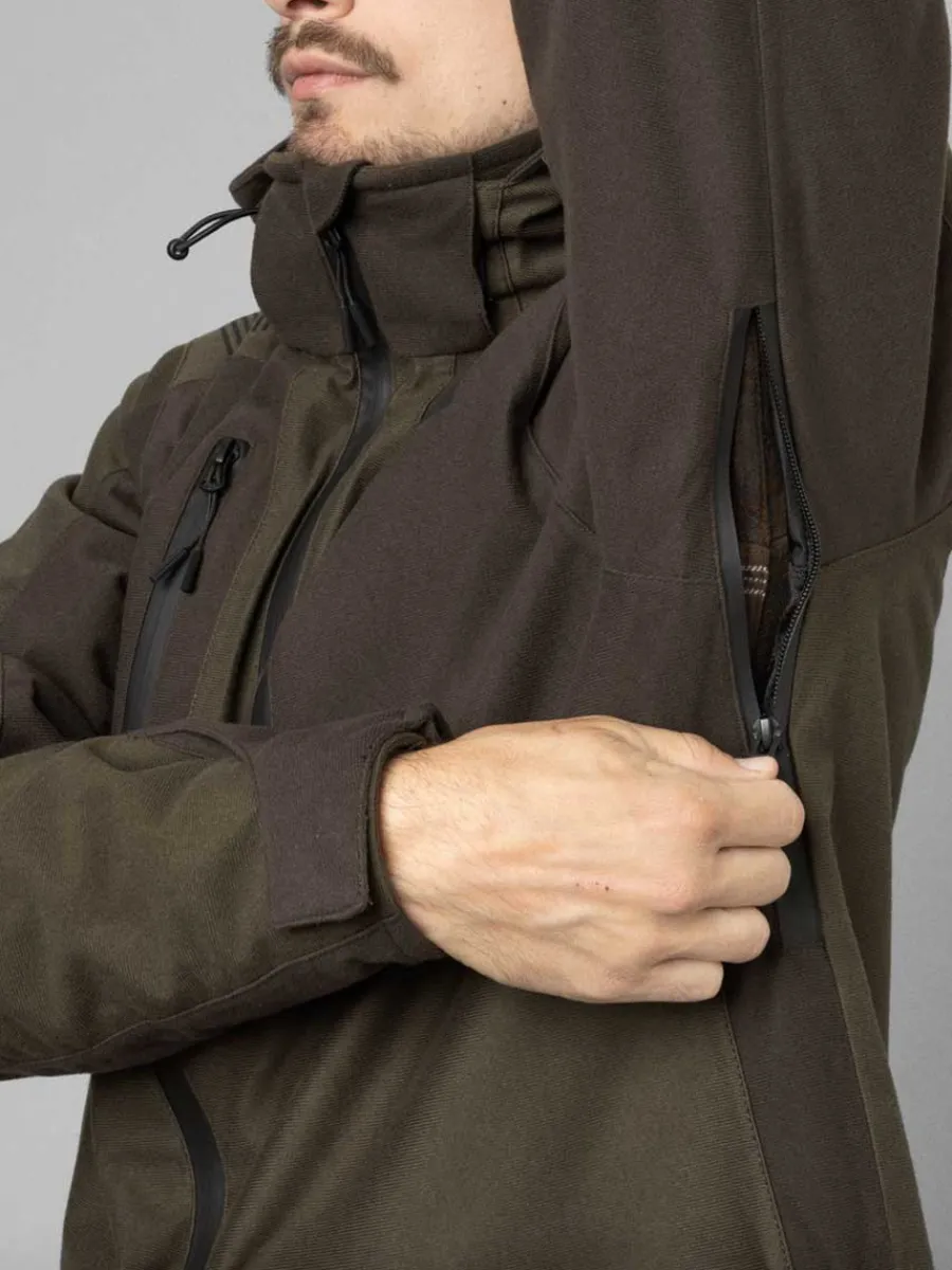 seeland_chaser_waterproof_14.webp Seeland Chaser Waterproof Jacket - Mens - Pine Green