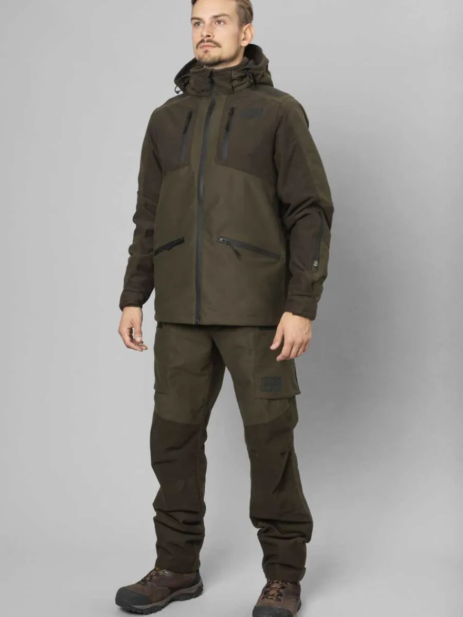 seeland_chaser_waterproof_3.webp Seeland Chaser Waterproof Jacket - Mens - Pine Green