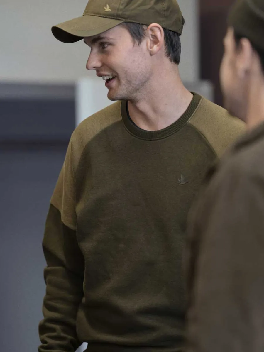 seeland_cross_sweatshirt__1.webp Seeland Cross Sweatshirt - Mens - Pine Green