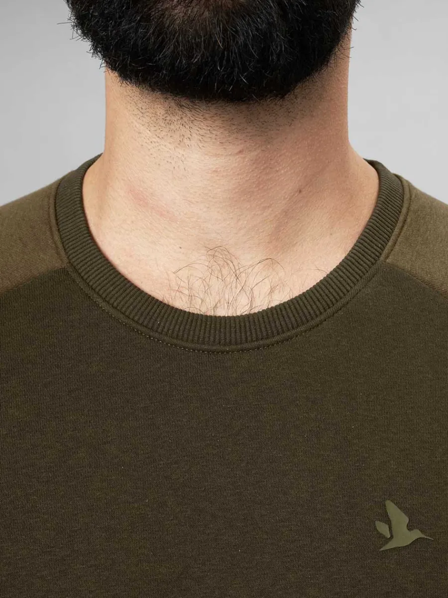 seeland_cross_sweatshirt__7.webp Seeland Cross Sweatshirt - Mens - Pine Green