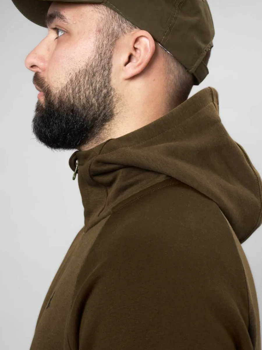 seeland_cross_zip_hoodie__5.webp Seeland Cross Zip Hoodie - Mens - Dark Olive