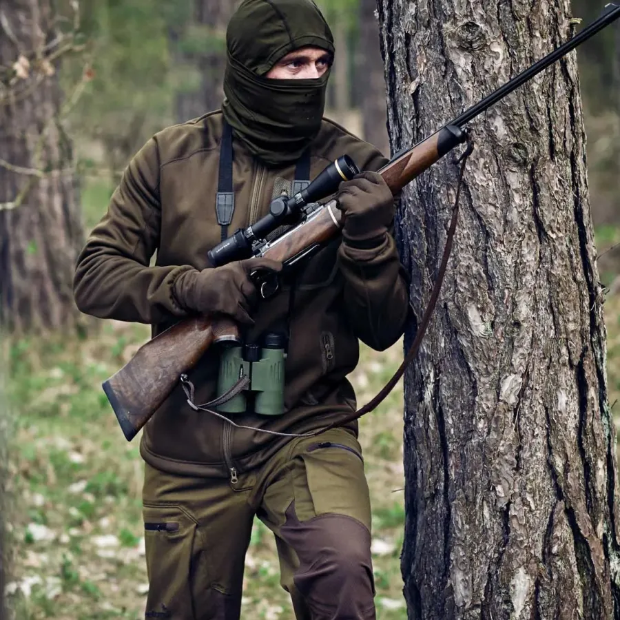 seeland_hawker_scent_cont_2.webp Seeland Hawker Scent Control Balaclava - Face Cover - Pine Green
