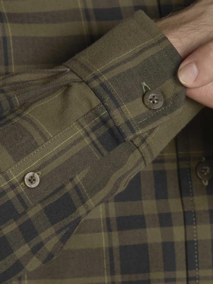 seeland_highseat_shirt__m_2-4.webp Seeland Highseat Shirt - Mens 100% Cotton - Hunter Green Check