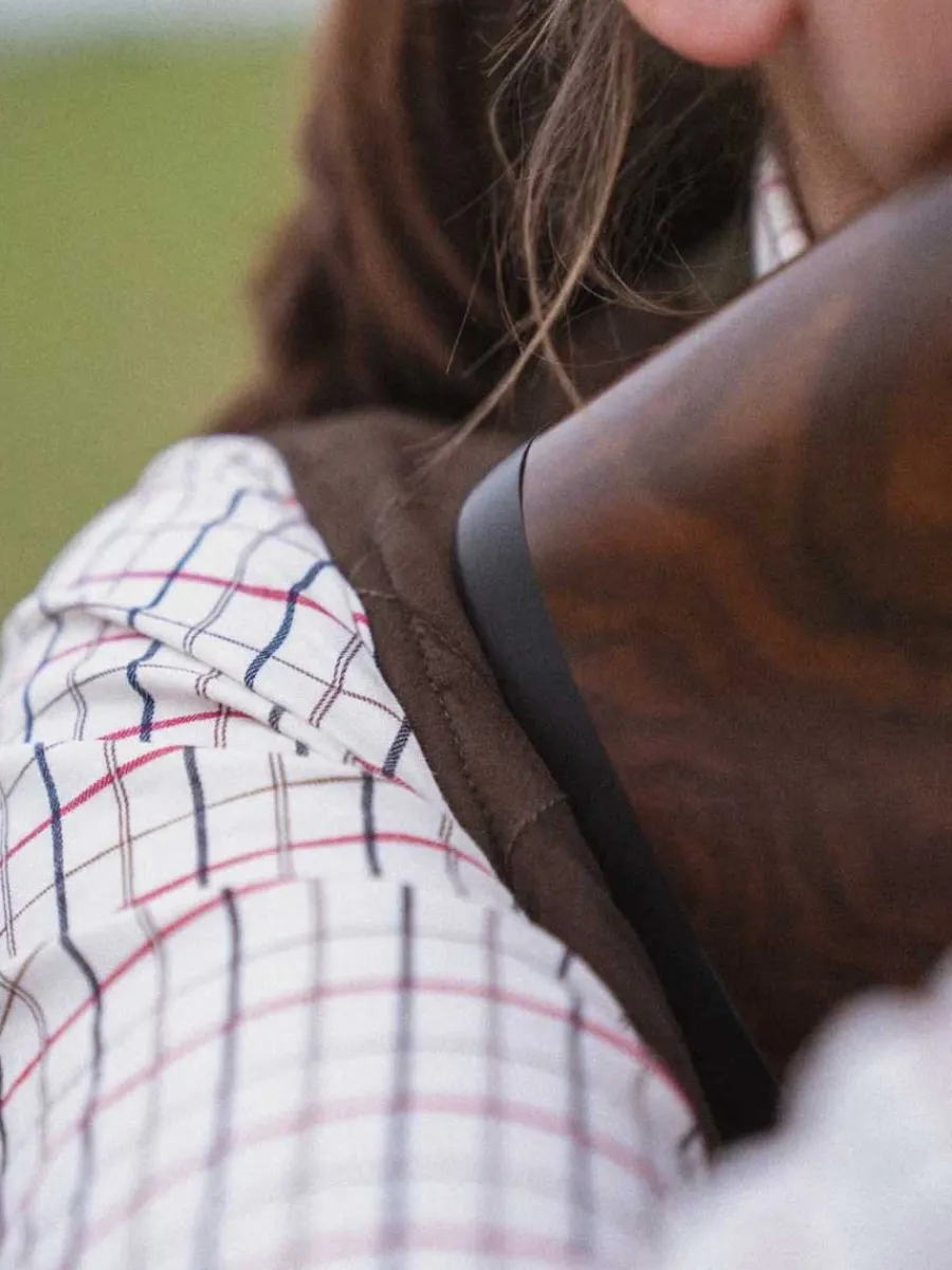 seeland_kerry_shooting_sh_2.webp Women Seeland Kerry Shooting Shirt - Women's - Cabernet / Blue Check