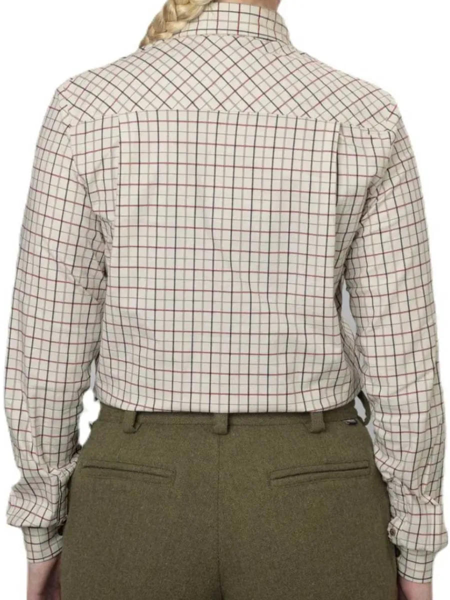 seeland_kerry_shooting_sh_5.webp Women Seeland Kerry Shooting Shirt - Women's - Cabernet / Blue Check