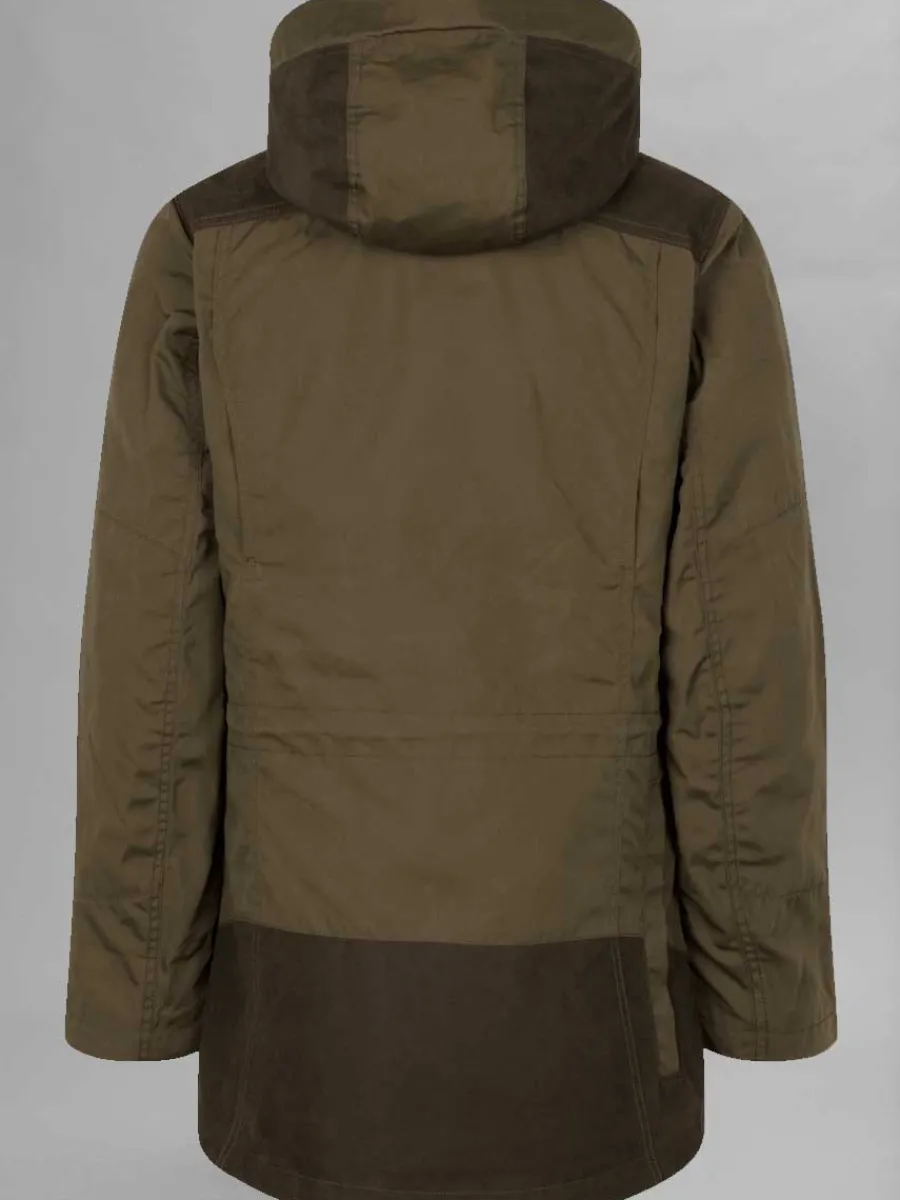 seeland_key_point_kora_wa_10.webp Women Seeland Key Point Kora Waterproof Jacket - Ladies - Pine Green / Grizz