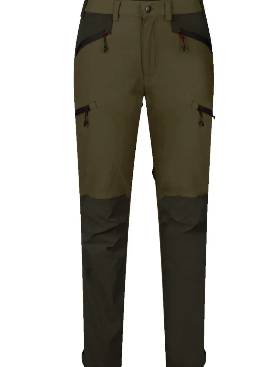 Seeland Larch Stretch Trousers - Ladies - Grizzly Brown / Duffel Green