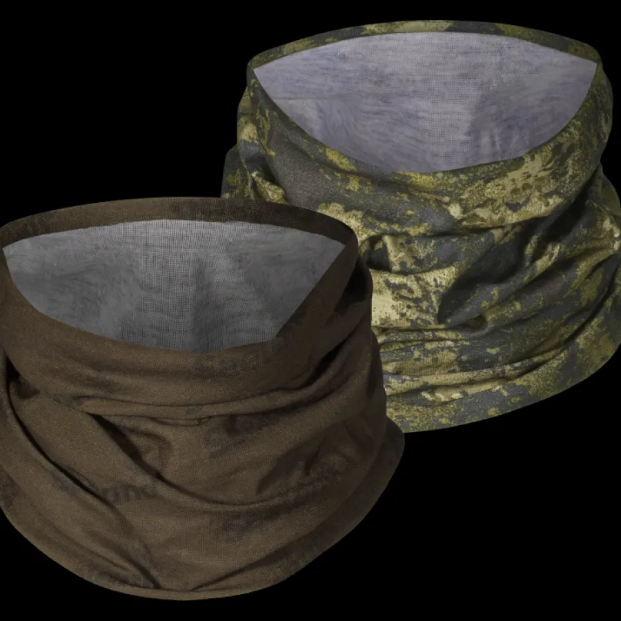 Women Seeland Neck Gaiter - 2-Pack - Pine Green & InVis Green