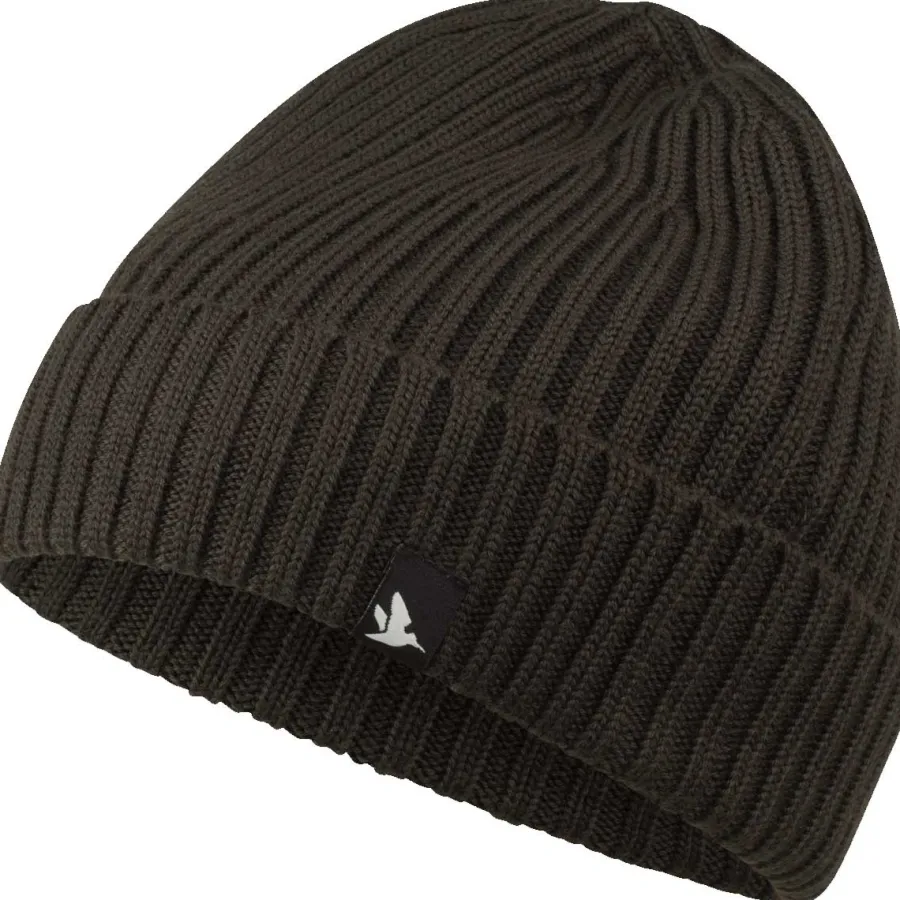Seeland Norite Beanie - Merino Wool - Grizzly Brown