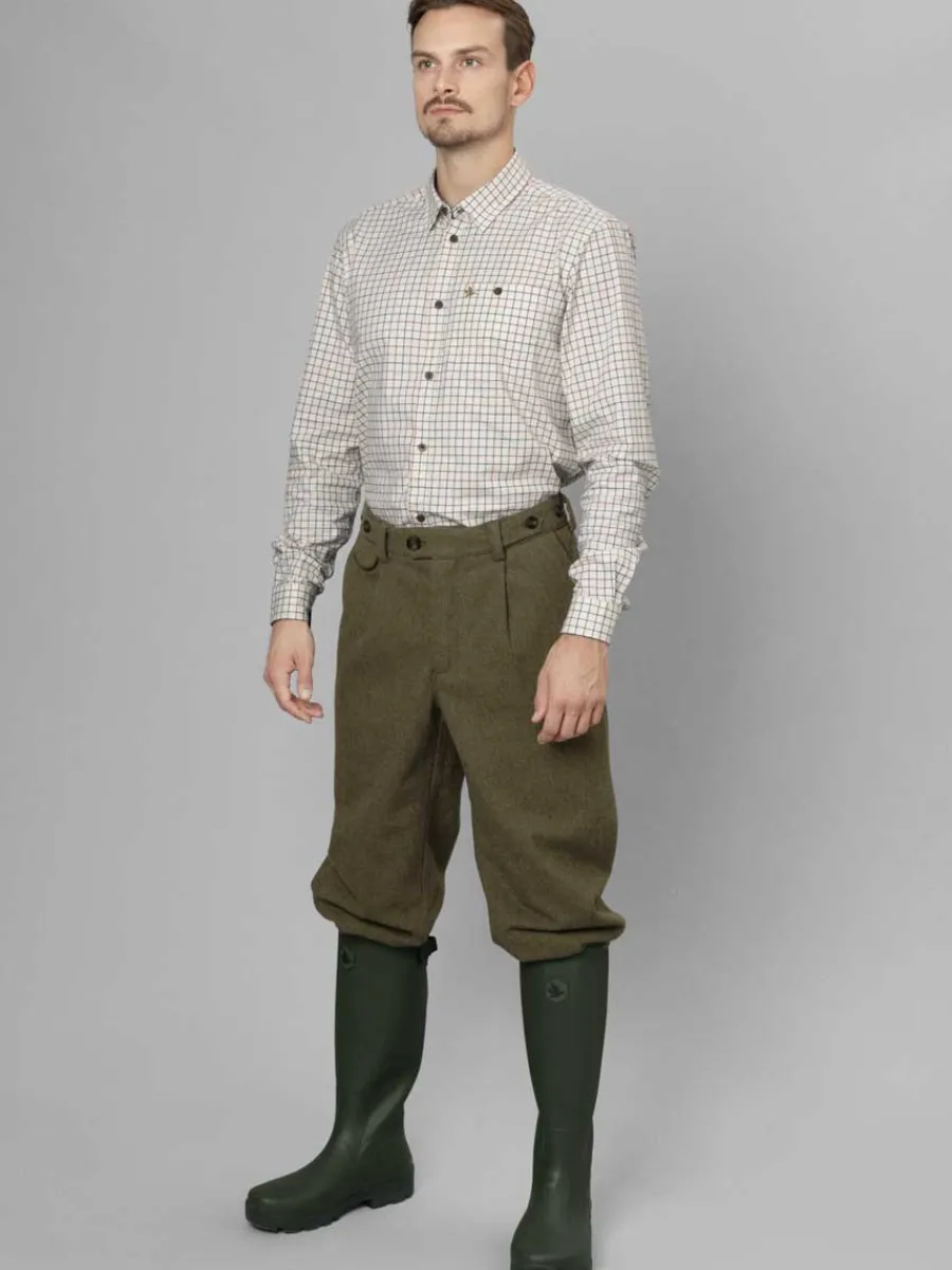 seeland_oxford_shooting_s_8.webp Seeland Oxford Shooting Shirt - Mens - Grape Leaf/Terracotta Check