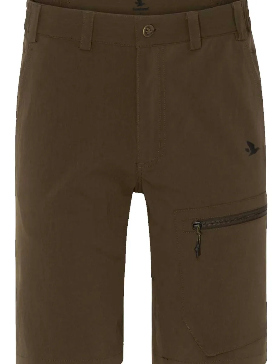 Seeland Rowan Stretch Shorts - Men - Pine Green