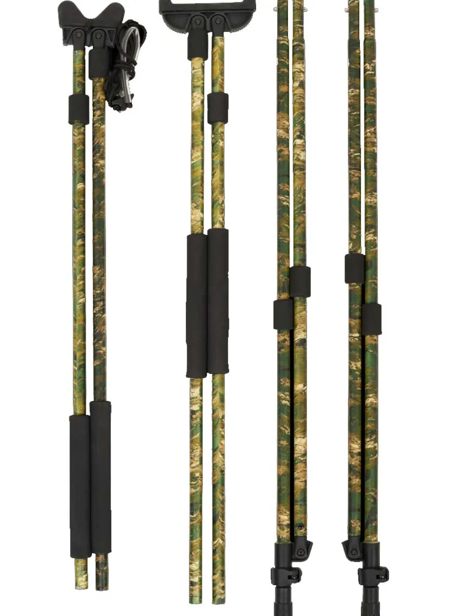 seeland_shooting_stick__l_1-1.webp Seeland Shooting Stick - Lightweight 4 Legged- Aluminium - InVis Green