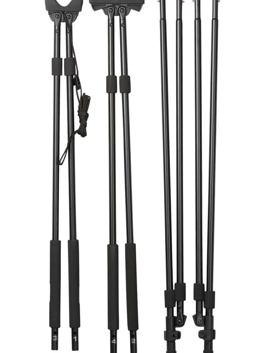 seeland_shooting_stick__l_1.webp Seeland Shooting Stick - Lightweight 4 Legged- Aluminium - Black