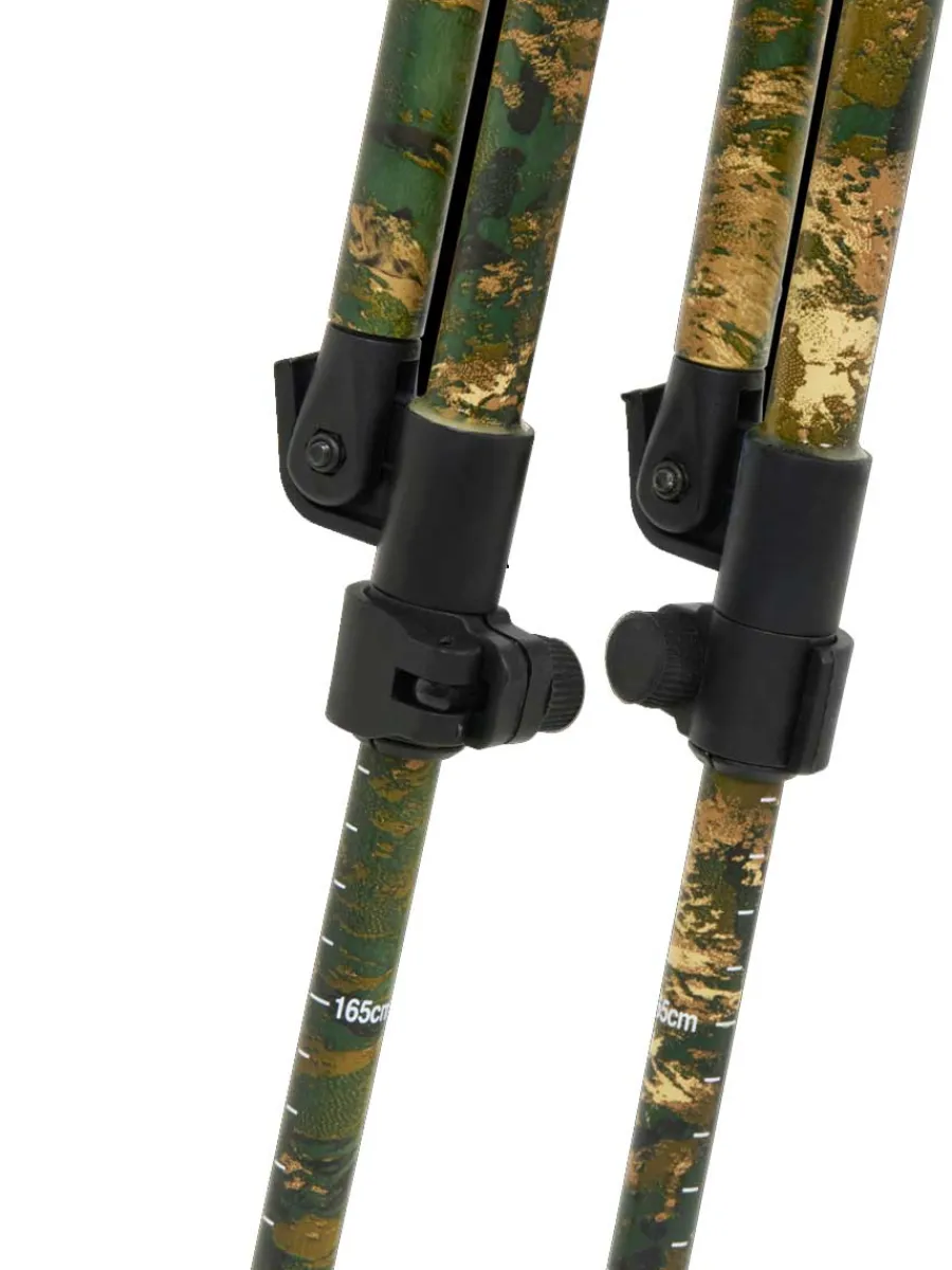 seeland_shooting_stick__l_4.webp Seeland Shooting Stick - Lightweight 4 Legged- Aluminium - InVis Green
