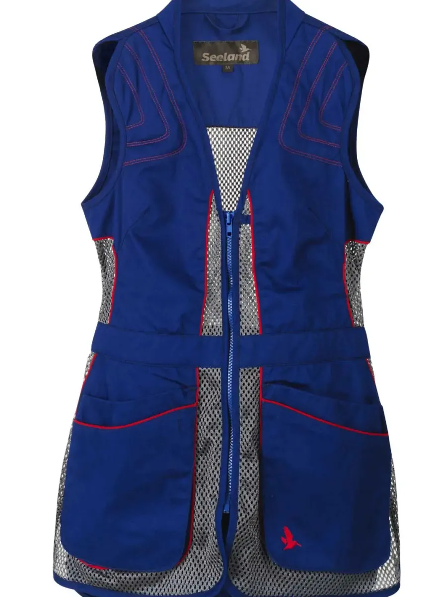 Women Seeland Skeet II Waistcoat - Ladies - Sodalite Blue