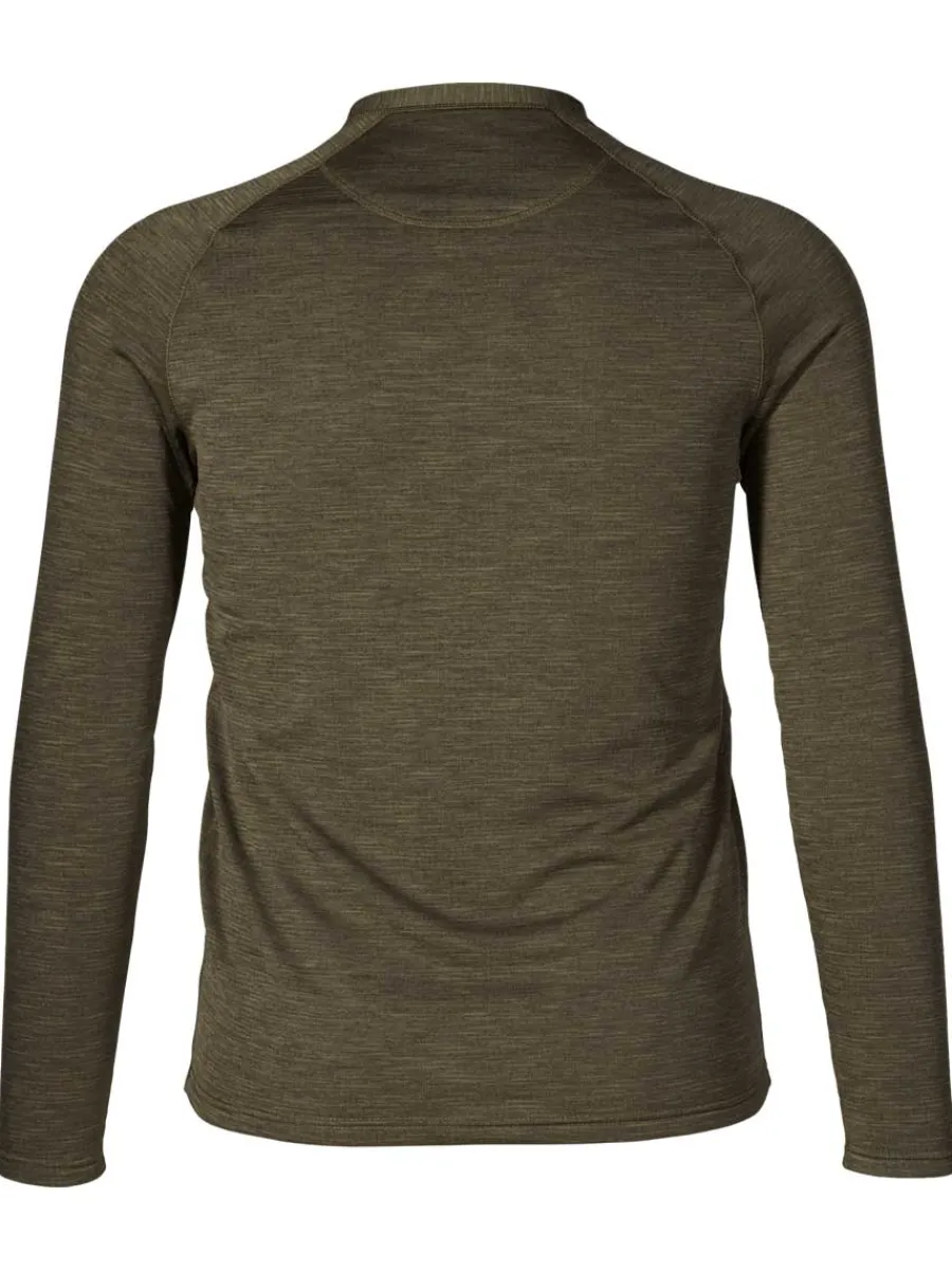 seeland_tshirts__mens_act_1.webp Seeland T-Shirts - Mens Active Long Sleeve - Pine Green