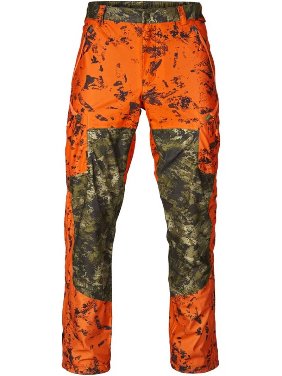 Seeland Vantage Trousers - Men's - InVis Green / InVis Orange Blaze
